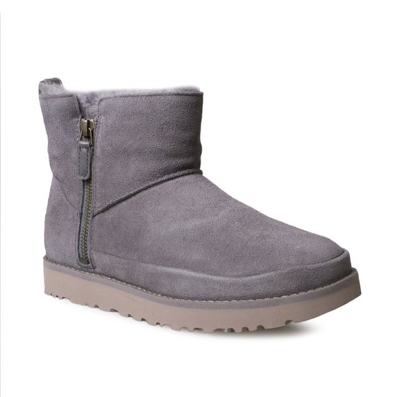 UGG Classic Zip Mini Nightfall Boots - Women's - Picture 2 of 6